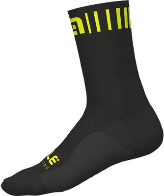 Immagine prodotto di Calzini da ciclismo classici Alé - STRADA WINTER 18 - Giallo/Nero L