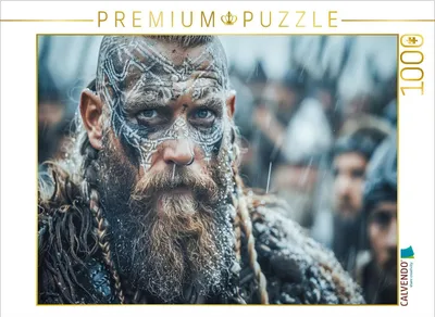 Produktbild von CALVENDO Puzzle Ein Motiv aus dem Kalender Die Abenteuer der Wikinger | 1000 Teile Lege-Größe 64x48cm Foto-Puzzle für glückliche Stunden