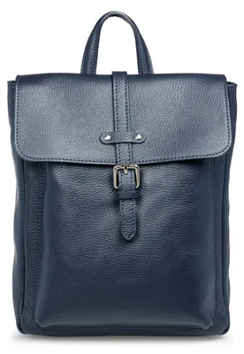 Produktbild von Caspar Damen Leder City Rucksack eleganter Business Echtleder Backpack - PREMIUM LINE - Modell No.854 - Italy