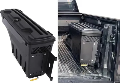 Obrázek produktu pro Skříňka na nářadí do lože nákladního automobilu, otočná o 180°, uzamykatelné víko , (2012-2022)pravá-1kus