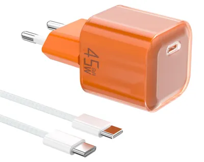 Produktbild von YISH 45W Ladegerät USB C Schnellladegerät - GAN Netzteil USB C Stecker PD3.0 mit