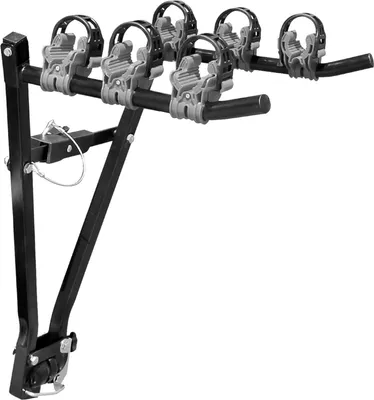 Produktbild von VDP Fahrradträger für Anhängerkupplung - Träger für 3 Fahrräder - Fahrradträger Auto kompakt zusammenklappbar - Auto Kupplungsträger - Kupplungs-Fahrradträger schwarz - einfache Handhabung