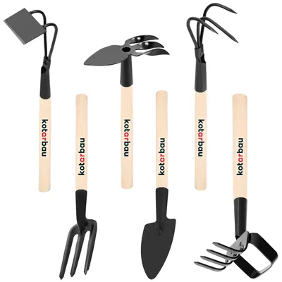 Produktbild von 6-teiliges Mini-Gartenwerkzeugset für Gartenpflege