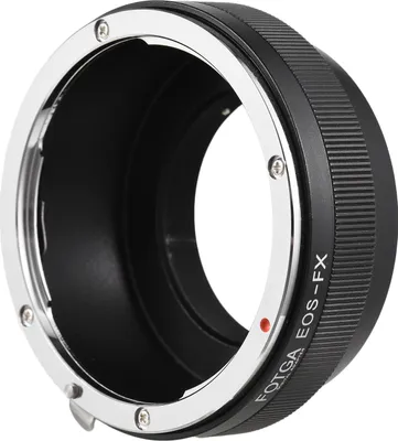 Produktbild von FOTGA Manueller Objektiv-Mount-Adapterring aus Aluminiumlegierung fuer Canon EOS EF/EFS-Mount-Objektiv an Fuji X-Pro1/X-E1/X-E2/X-A1/X-M1/X-T1 X-Mount spiegellose Kamera