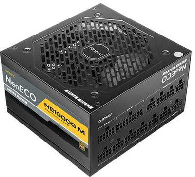 Imagen del producto de Antec Neo ECO Modular NE1000G M ATX3.0 EC, 1000 W, 100 - 240 V, 50/60 Hz, 6 - 12 A, activo, 120 W
