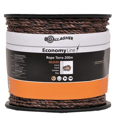 Image de Gallagher EconomyLine Cord ECO 200m ground