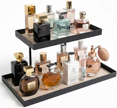 Image de Parfumregal : Organisateur moderne pour parfums et produits cosmétiques