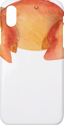 Produktbild von Mr. & Mrs. Panda Iphone 10 Handyhülle Sternzeichen Krebs - Weiß - Geschenk, Hülle, Krabbe, Krebse, Meer, Meerestier, X, Handy, Handycover