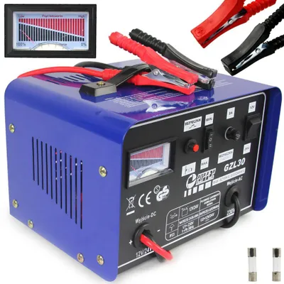 Obrázek produktu pro RIPPER Nabíječka autobaterií 12/24V GZL-30 M82506R