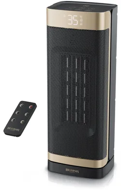 Productafbeelding van Brandson verwarming, 2000W, keramische verwarming, verwarmingstoestel, timer, oscillatie (70 graden), afstandsbediening, ECO-modus, energiebesparend, instelbaar van 10-35°C, LED-display, winnaar van een prijs in 2025