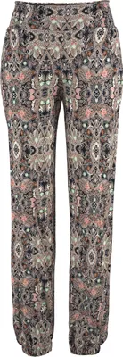 Produktbild von s.Oliver Strandhose aus leichtem Jersey, Schlupfhose marine-bedruckt Größe 38