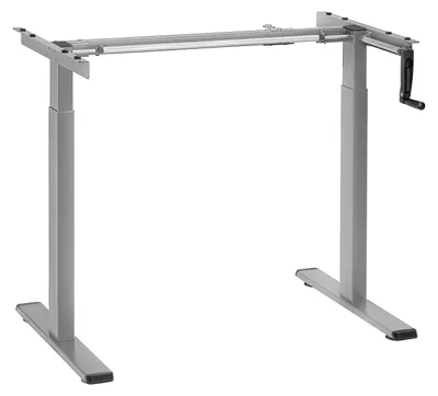 Schreibtisch, höhenverstellbar, ohne Tischplatte, 70-118 cm, max. 60 kg