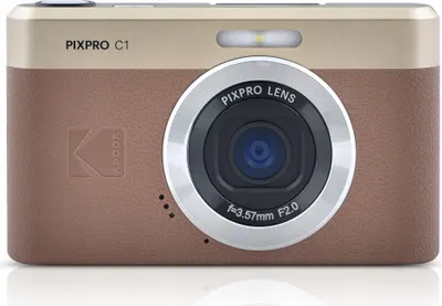 Produktbild von Kodak PIXPRO C1BN, 13 MP, 4160 x 3120 Pixel, 1/3", CMOS, Full HD, Braun