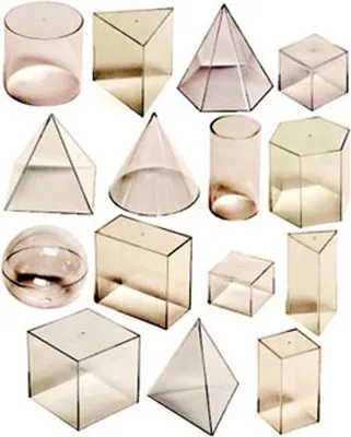 Zdjęcie produktu dla Zestaw dydaktyczny brył geometrycznych Miniland 15 sztuk