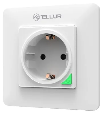 Smart-WLAN-Steckdose mit App, Alexa & Google Home, 3000W, 16A