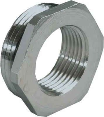 Produktbild von Kaiser Reduktion M10 auf M8x1.25, Serie 3500.10.08, Messing vernickelt