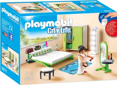 Immagine prodotto di PLAYMOBIL City Life Camera da letto con tavolo da trucco 9271