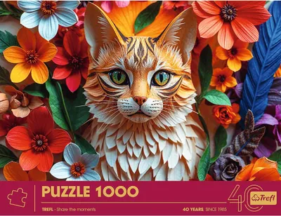 Image de PUZZLE 1000 Chat Jubilé 40040