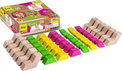 Produktbild von Erzi Bausteine GeoBlox FunnyMix