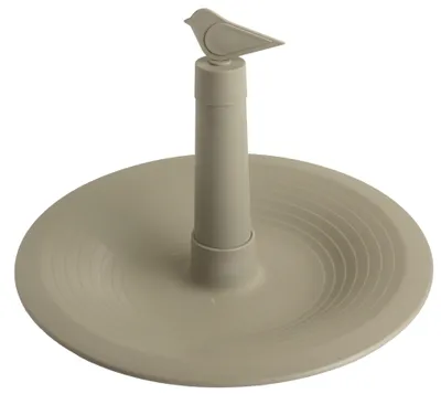 Image de PLASTIA s.r.o. Mangeoire pour oiseaux FINCH, gris-beige