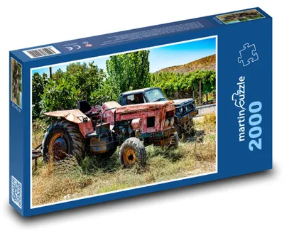 Obrázok produktu pre martinpuzzle - Puzzle 2000 - Vrakovisko - traktor