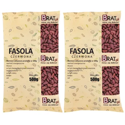 Zdjęcie produktu dla Fasola czerwona 1kg (2x500g)