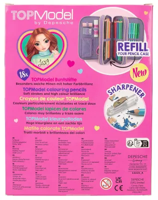 Produktbild von Depesche 12215 TOPModel - Buntstifte Set 18er