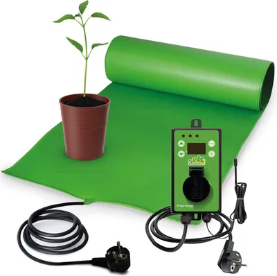 Produktbild von BioGreen Wärmeplatte inkl. Digital-Thermostat als Anzuchtbooster für Pflanzen