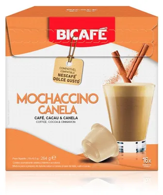 Zdjęcie produktu dla BICAFE Mochaccino Canela kapsułki do Dolce Gusto - 16 kapsułek