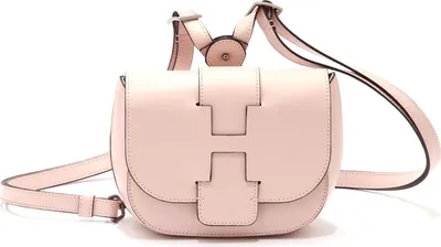 Produktbild von 4055AD borsa zainetto donna HOGAN rosa mini Leder Rucksack Frauen