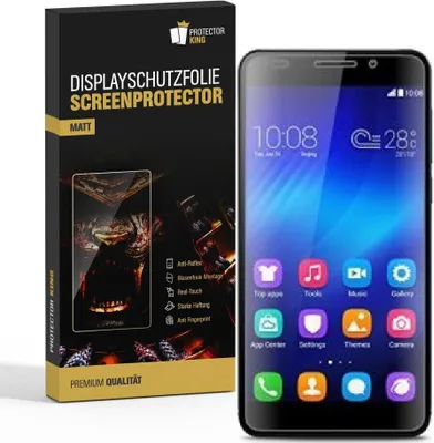 Produktbild von 6x Displayschutzfolie für Huawei Honor 6 ANTI-REFLEX Displayfolie MATT