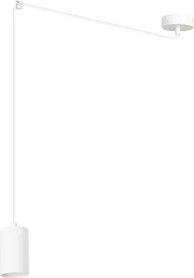 Zdjęcie produktu dla LAMPA WISZĄCA Emibig 1xGU10 30W TRAKER 1 WH/WHITE 525/1