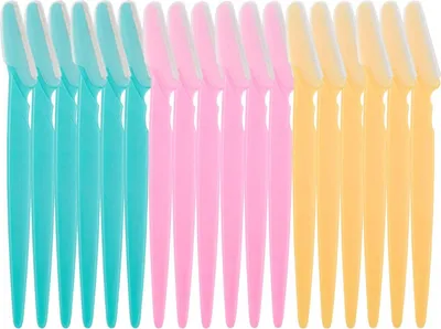 Produktbild von 18 Augenbrauenrasierer – Sicherer Gesichtshaarentferner & Dermaplaning Werkzeug