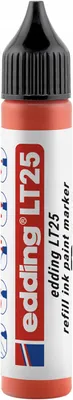 Image de edding 4-LT25002 edding Nachfülltinte LT 25 rot