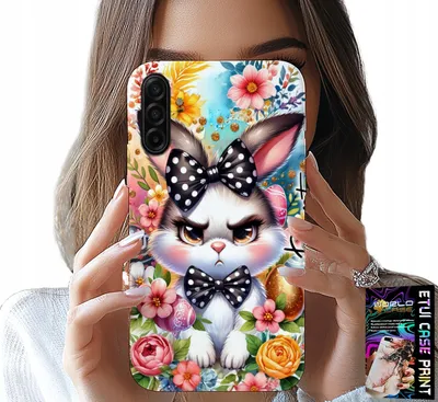 Produktbild von Hülle für Samsung Galaxy A17 5G - Osterhase, Kaninchen, Eier + Schutzglas