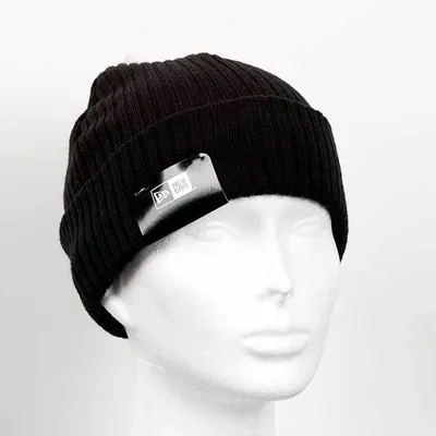 Obrázek produktu pro Pánská zimní čepice New Era Fishrmn Cuff knit New Era Black - UNI