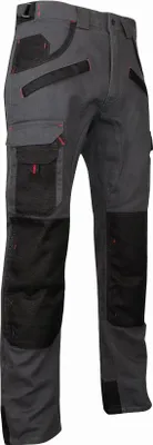 Produktbild von Hose Argile - Mit Taschen und Knieschoner - Nachtgrau/Schwarz - Größe 50 - Lebeurre - Lma