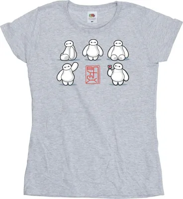 Produktbild von Disney - "Big Hero 6" T-Shirt für Damen BI13209 (S) (Grau)