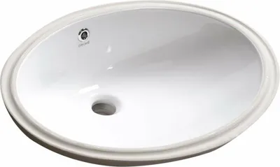 Immagine prodotto di Lavabo sottopiano in Vetroceramica 57x43cm, bianco