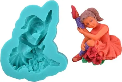 Obrázek produktu pro Silikonová forma na cukrovou hmotu BALLERINA GIRL