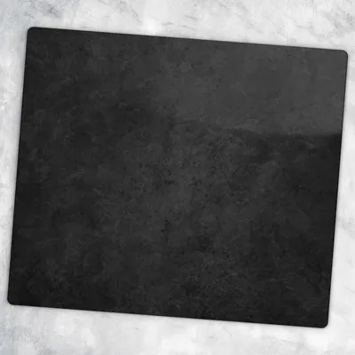 Produktbild von Glas-Herdabdeckplatten Glaskeramikkochfeld-Abdeckung Spritzschutz Glas 60 cm x 52 cm - Schwarzer Stein