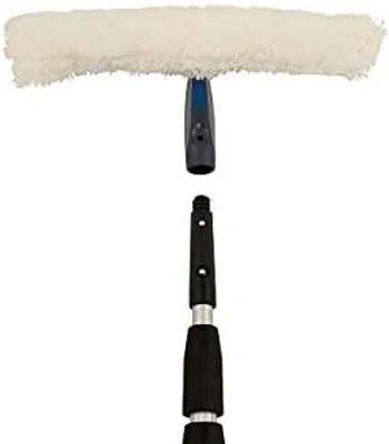 Obrázok produktu pre Stierka na okná 45 cm, nerezová lišta, ergonomická rukoväť, na okná