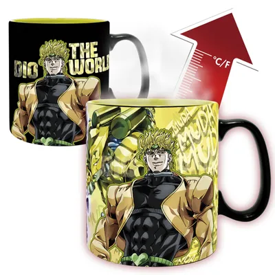 Produktbild von JOJO'S BIZARRE ADVENTURE - Mug Heat Change - 460 ml - Jotaro Dio