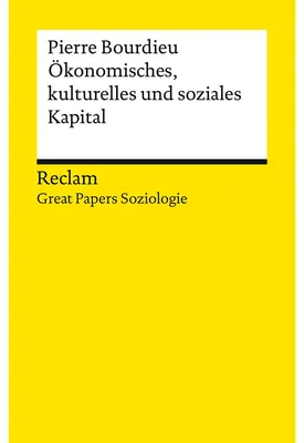 Productafbeelding van Ökonomisches Kapital, kulturelles Kapital, soziales Kapital