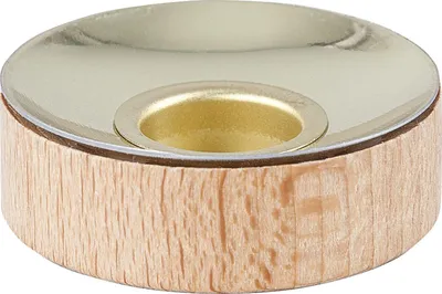 Produktbild von Zubehör Adapter aus Holz zum Umbau von Teelichte auf Kerzen Ø3,9cm NEU