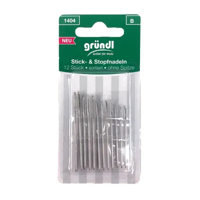 Produktbild von Stick- & Stopfnadeln ohne Spitze, 12 Nadeln