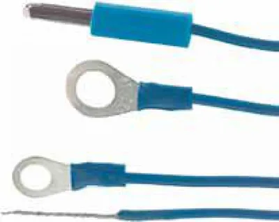 Produktbild von Erdanschlusskabel blau Öse-Öse