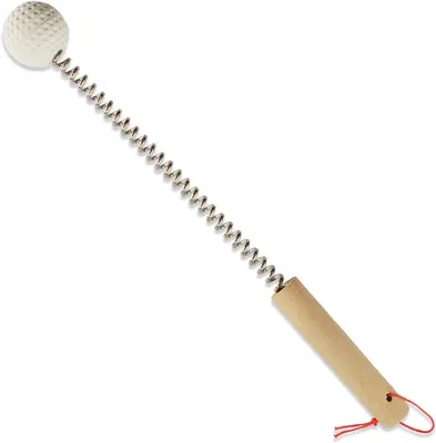 Productafbeelding van 12,5 inch waterpijpen van bamboe, hout en metaal, voor stressverlichting, 1 stuk