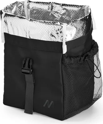 Produktbild von Muitomas COOLBAG8LBK, Thermobeutel, 8 l, Schwarz, Polyester, 200 mm, 280 mm