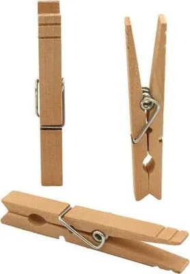 Zdjęcie produktu dla 24 Kołki Z Drewna Brzozowego 7,2X1,2X1,6Cm